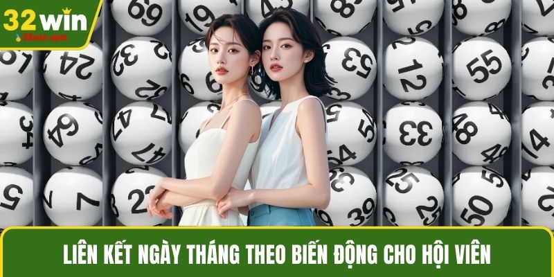 Liên kết ngày tháng theo biến động cho hội viên