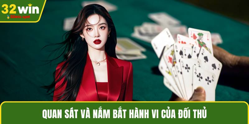 Quan sát và nắm bắt hành vi của đối thủ